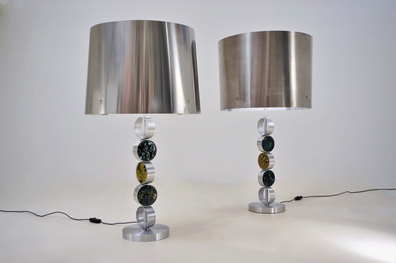 RAAK Brutalist Table Lamps Nanni Still Mckinney Complementary Pair Huge, Rewired-roomscape-DSC04957 (1500x998) (2)-main-636700459271294767.jpg